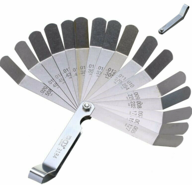 Feeler Gauges for Exhaust side! General Maintenance